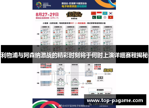 利物浦与阿森纳激战的精彩时刻将于何时上演详细赛程揭秘 利物浦与阿森纳激战的精彩时刻将于何时上演详细赛程揭秘